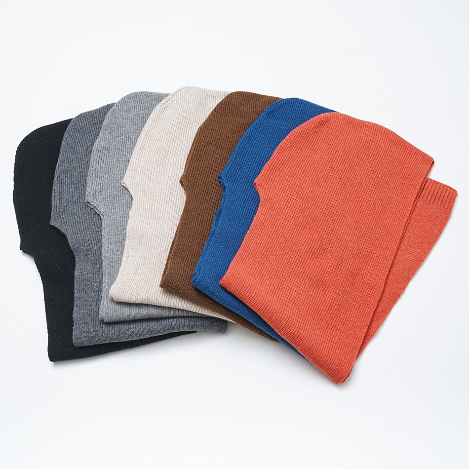 7種顏色連帽羊毛圍巾